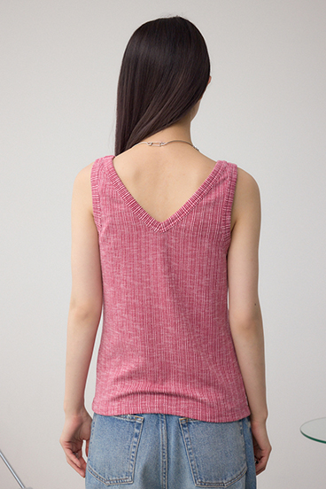 2WAYリブタンクトップ 詳細画像