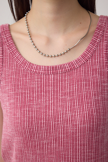 2WAYリブタンクトップ 詳細画像