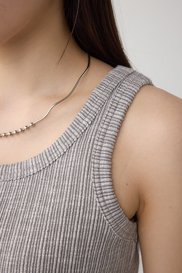 2WAYリブタンクトップ 詳細画像