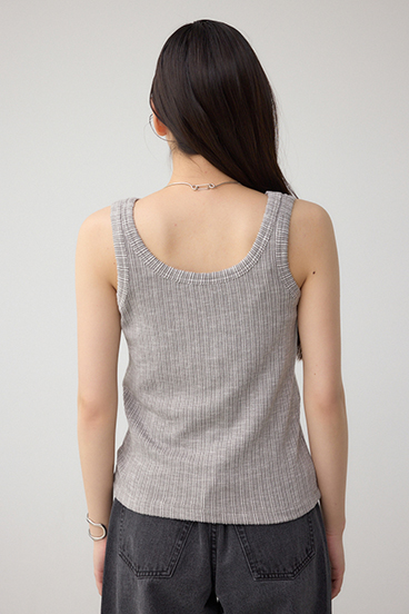 2WAYリブタンクトップ 詳細画像