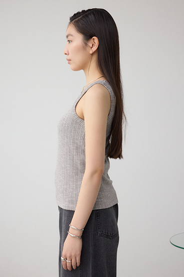 2WAYリブタンクトップ 詳細画像