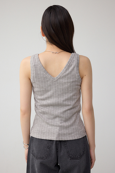 2WAYリブタンクトップ 詳細画像