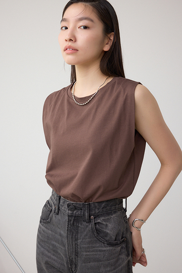 C/Tベーシッククルーネックタンク 詳細画像