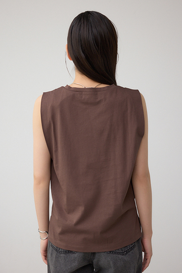 C/Tベーシッククルーネックタンク 詳細画像