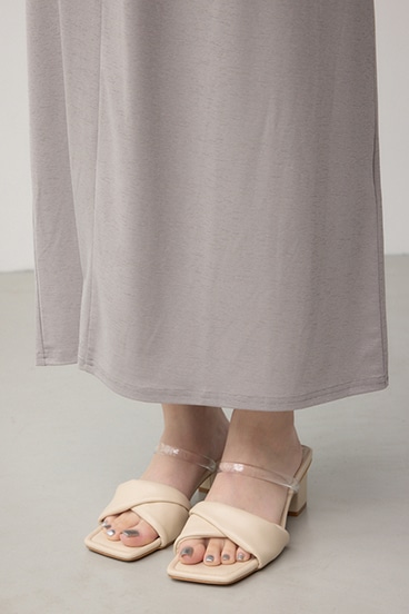 C/Tシャーベットカットソーワンピース 詳細画像