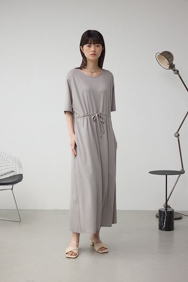 C/Tシャーベットカットソーワンピース 詳細画像