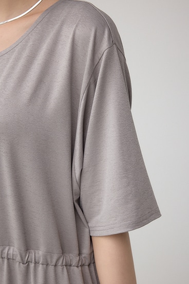 C/Tシャーベットカットソーワンピース 詳細画像