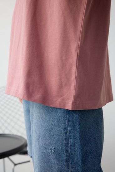 メタリックロゴロングTシャツ 詳細画像