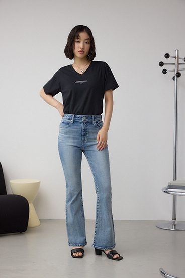 チェストメッセージロゴTシャツ 詳細画像