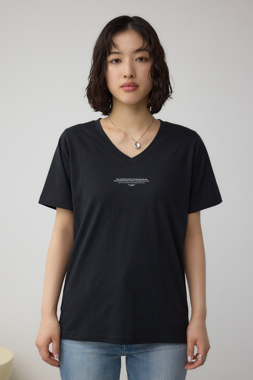 always Tシャツ ステッカー付き 25SS T-ADJUST-R7ロゴTシャツブラックA16406 0QIAM 9XX (DIESEL