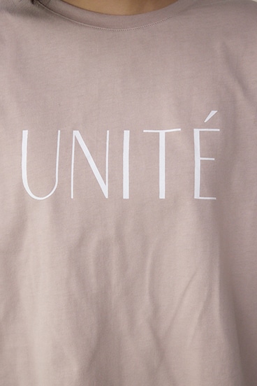 ラッフルスリーブロゴTシャツ 詳細画像