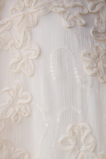 クラフトシアーレースブルゾン 詳細画像