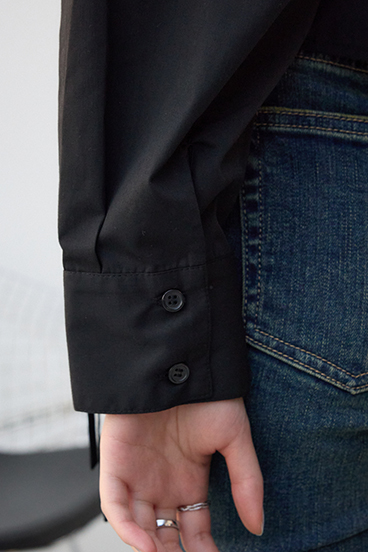 フロントギャザーシャツ 詳細画像