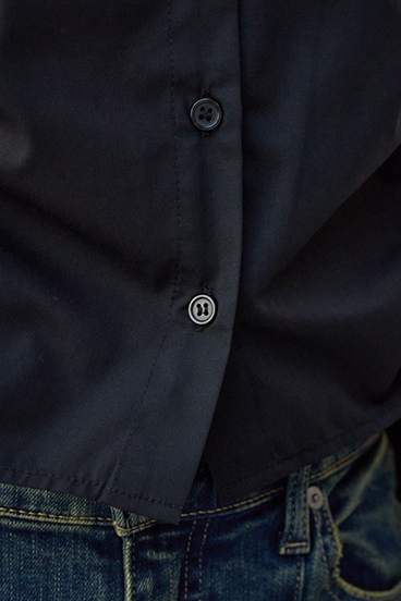 フロントギャザーシャツ 詳細画像