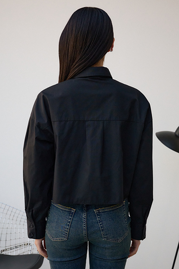 フロントギャザーシャツ 詳細画像