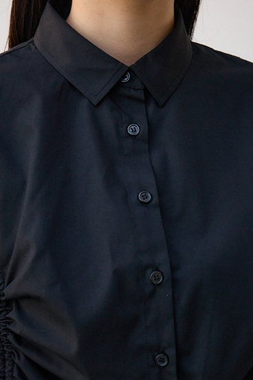 フロントギャザーシャツ 詳細画像