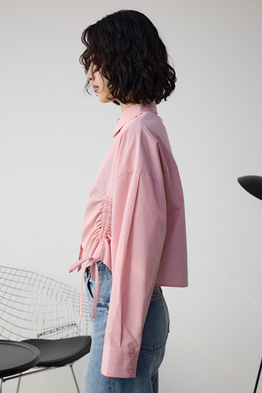 フロントギャザーシャツ 詳細画像