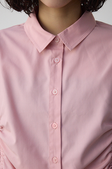 フロントギャザーシャツ 詳細画像