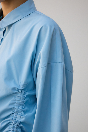 フロントギャザーシャツ 詳細画像