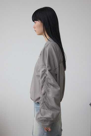 チュールドッキングブルゾン 詳細画像