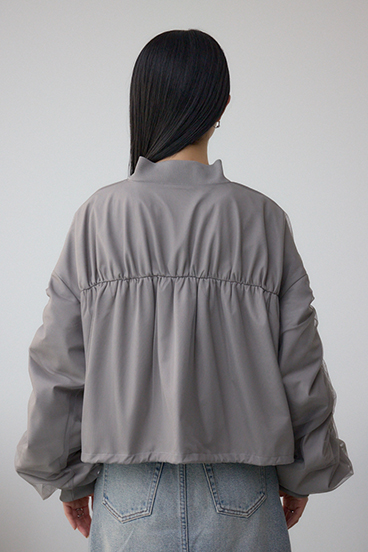 チュールドッキングブルゾン 詳細画像