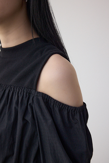 オフショルレイヤードブラウス 詳細画像