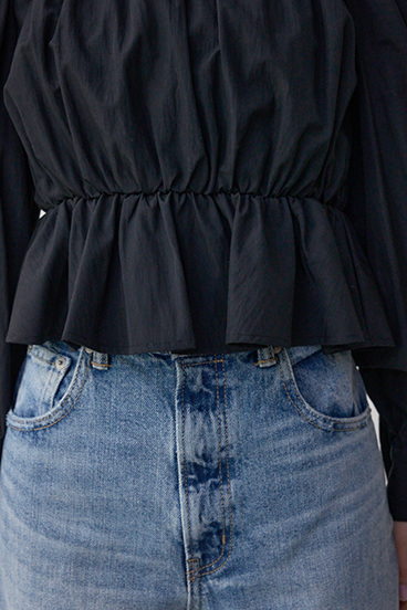 オフショルレイヤードブラウス 詳細画像