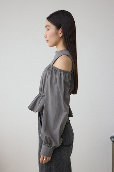 オフショルレイヤードブラウス 詳細画像