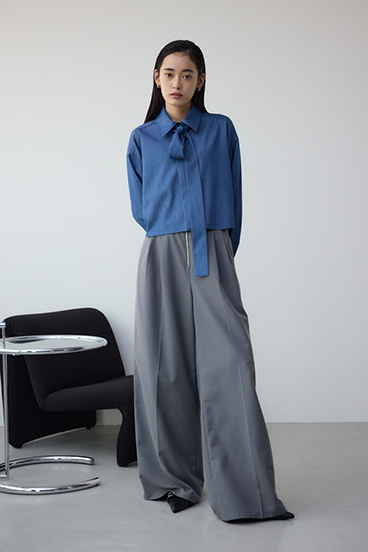 ボウタイショートシャツ 詳細画像