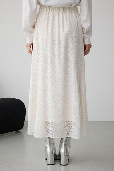レースフレアスカート 詳細画像