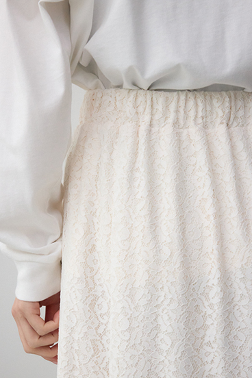 レースフレアスカート 詳細画像
