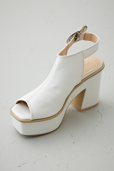 ウエスタンバックルブーティーサンダル 詳細画像