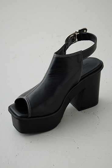 ウエスタンバックルブーティーサンダル 詳細画像