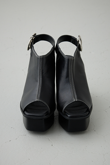 ウエスタンバックルブーティーサンダル 詳細画像