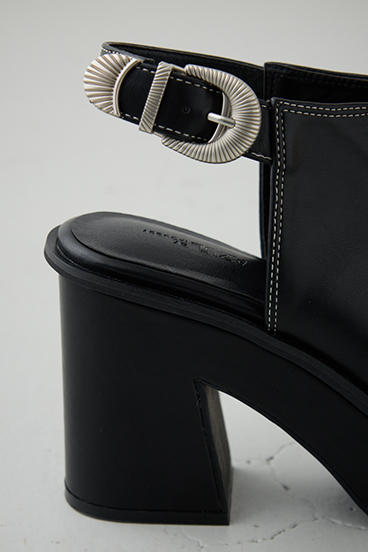 ウエスタンバックルブーティーサンダル 詳細画像