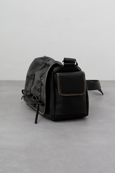 リボンデザインフラップバッグ 詳細画像