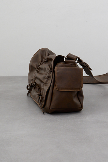 リボンデザインフラップバッグ 詳細画像