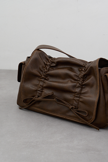 リボンデザインフラップバッグ 詳細画像