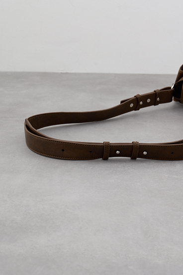 リボンデザインフラップバッグ 詳細画像