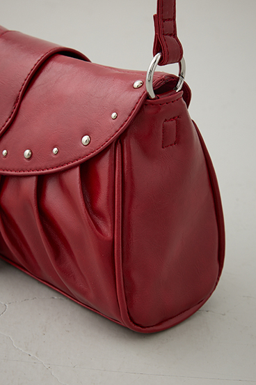 スタッズフラップギャザーバッグ 詳細画像