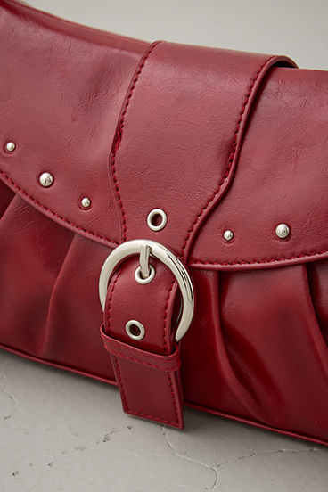 スタッズフラップギャザーバッグ 詳細画像