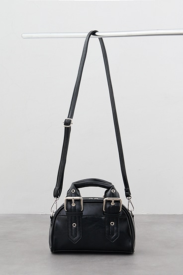 バックルベルトハンドルバッグ 詳細画像