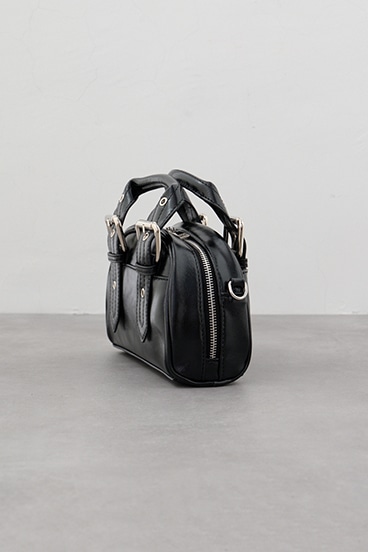 バックルベルトハンドルバッグ 詳細画像