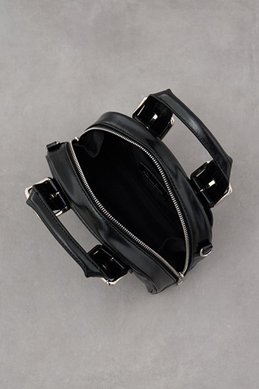 バックルベルトハンドルバッグ 詳細画像