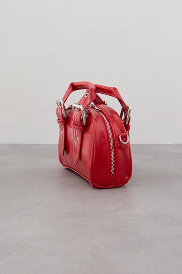 バックルベルトハンドルバッグ 詳細画像