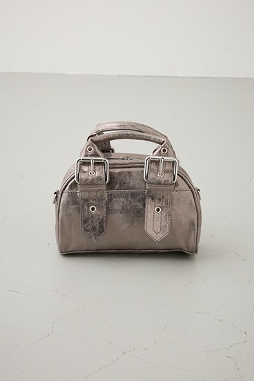 バックルベルトハンドルバッグ 詳細画像