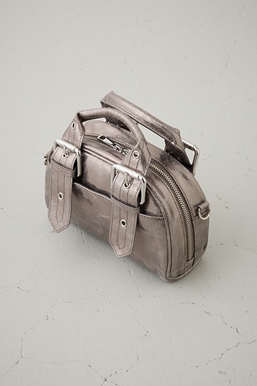 バックルベルトハンドルバッグ 詳細画像