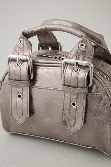 バックルベルトハンドルバッグ 詳細画像