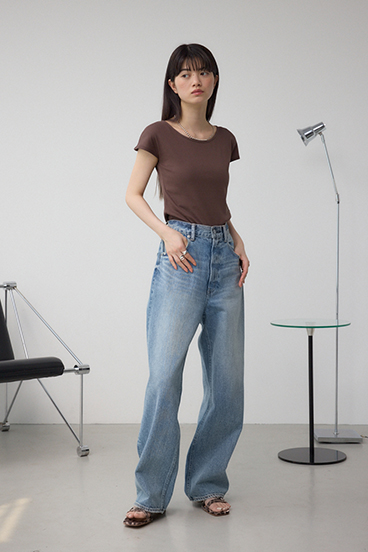 C/Tフレンチスリーブカットトップス 詳細画像