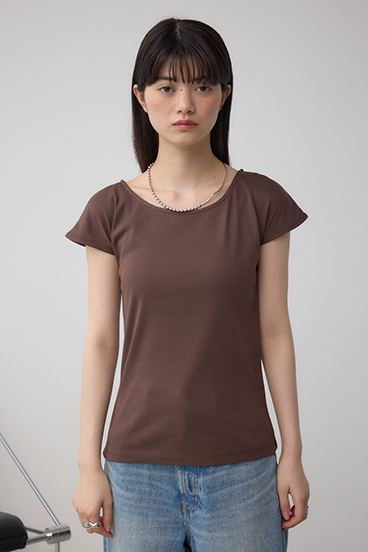 C/Tフレンチスリーブカットトップス 詳細画像